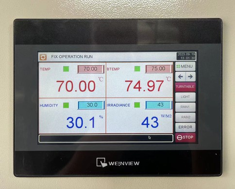 Xenon Arc Chamber Weatherometer Xenon Arc Chamber Weatherometer