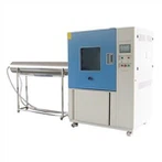 Testkamer voor waterstralen